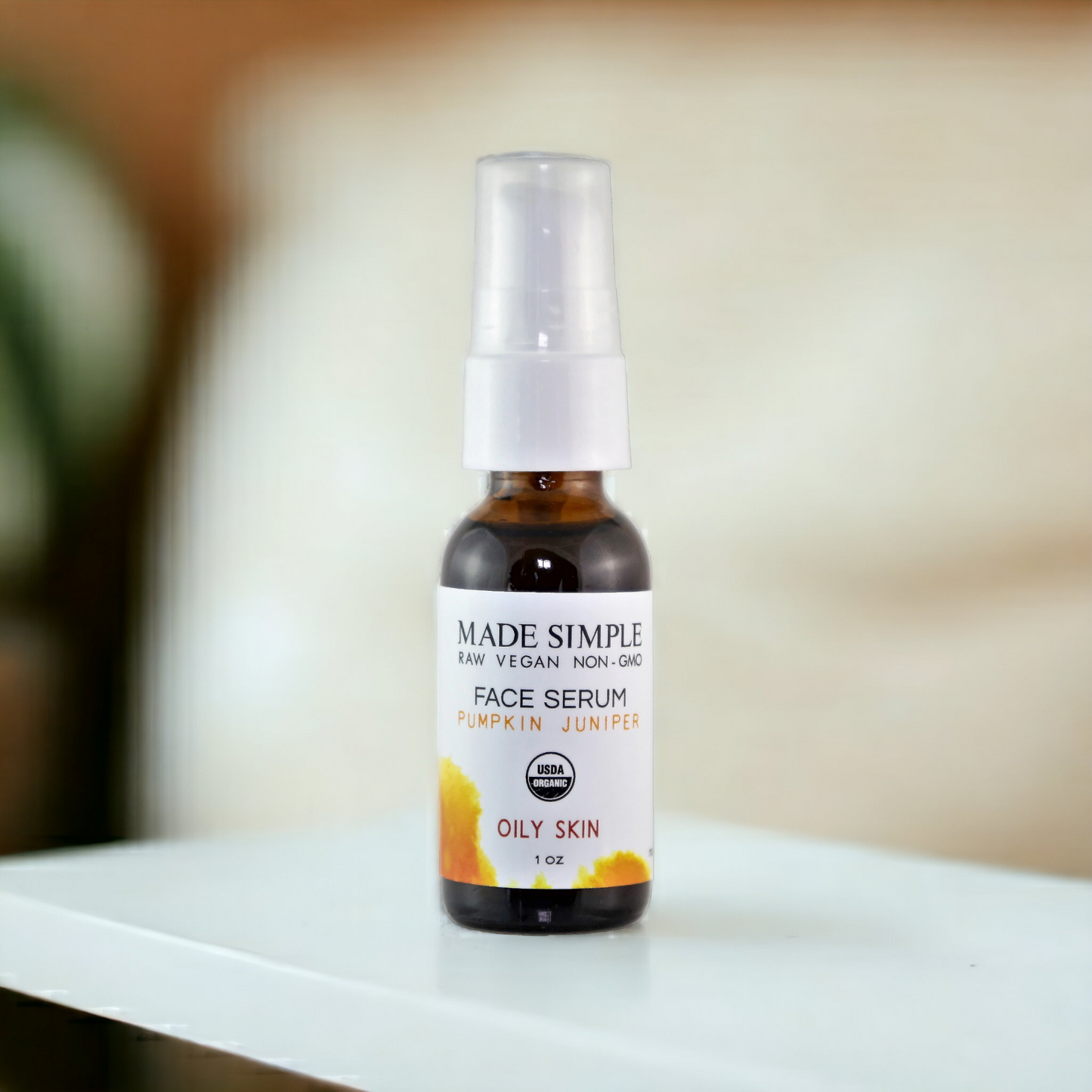 Pumpkin Juniper Serum for Oily Skin - Organic, Vegan & Cruelty-free