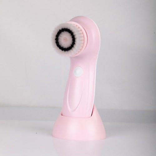 Electric facial brush Waterproof pore scrubber Face washing tool