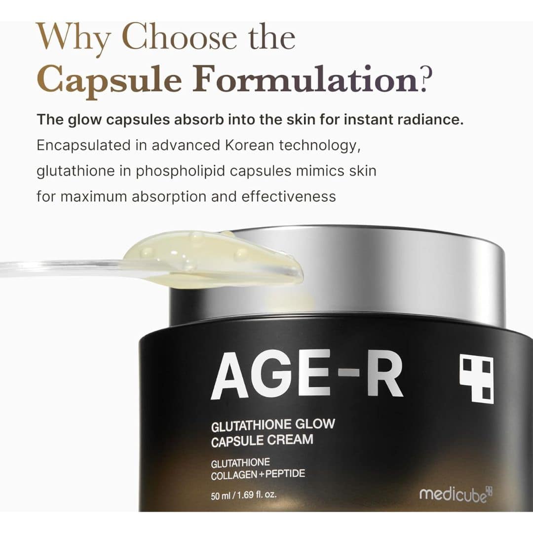 Medicube AGE-R Glutathione Glow Capsule Cream
