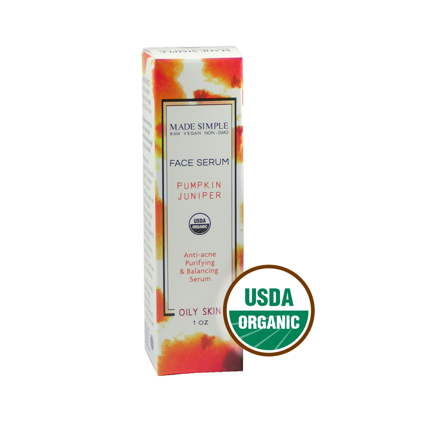 Pumpkin Juniper Serum for Oily Skin - Organic, Vegan & Cruelty-free